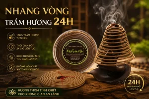 Nhang Vòng Trầm Hương 24h