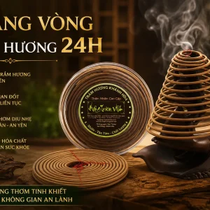 Nhang Vòng Trầm Hương 24h